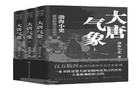           书名：《大唐气象》作者：渤海小吏出版社：中国大百科全书出版社        