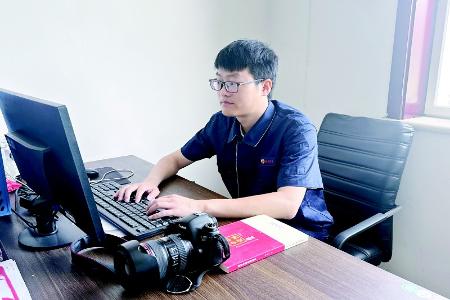          乘风破浪，不负韶华。 图片由受访者提供        